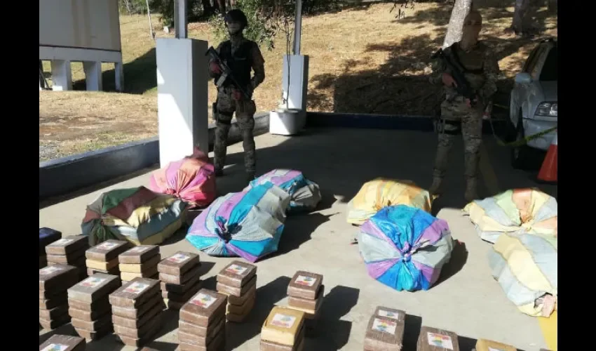 Decomisan droga en la región Guna Yala. 