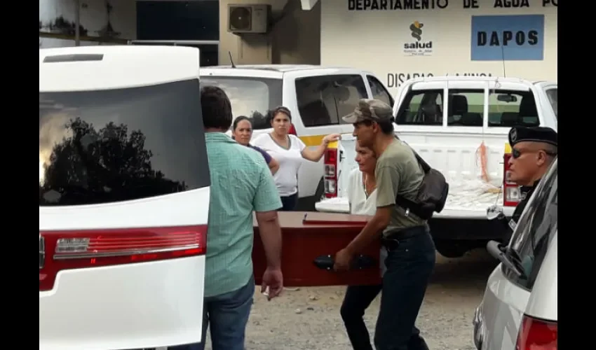 Los cuerpos de Mirka  Miranda y Abner Atencio fueron entregados hoy a sus familiares. 