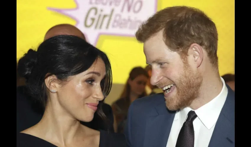 Meghan Markle y Harry.