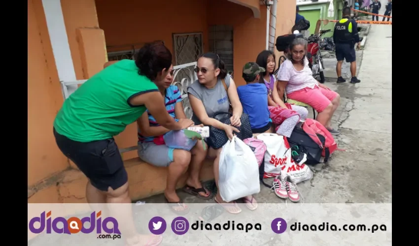 Los dueños de la vivienda estaban muy afectados. Foto: Jesús Simmons