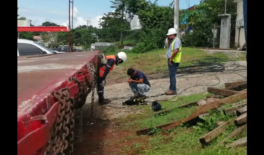 Foto ilustrativa del área del accidente. 