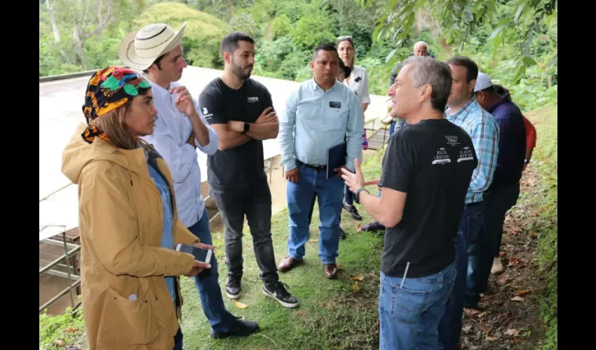 Foto ilustrativa del recorrido por la finca. 