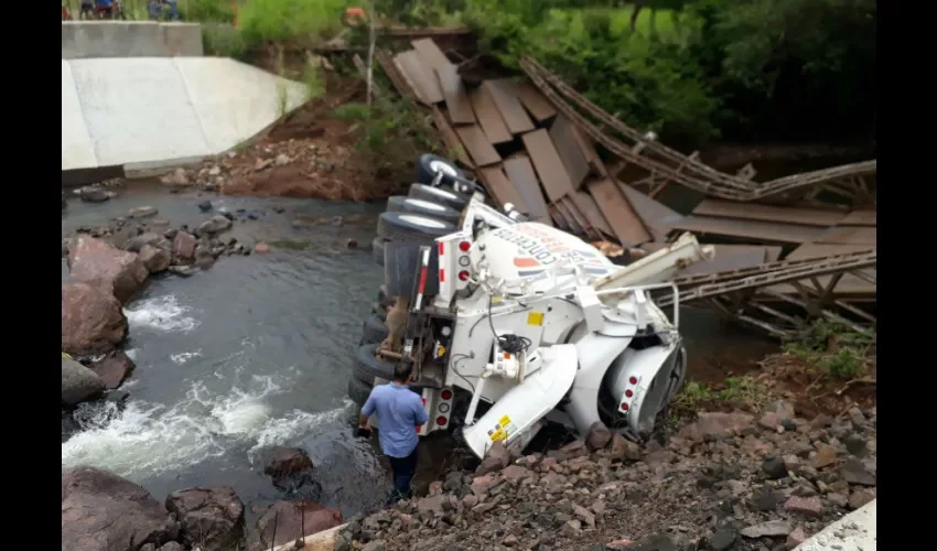 Foto ilustrativa de área del accidente. 