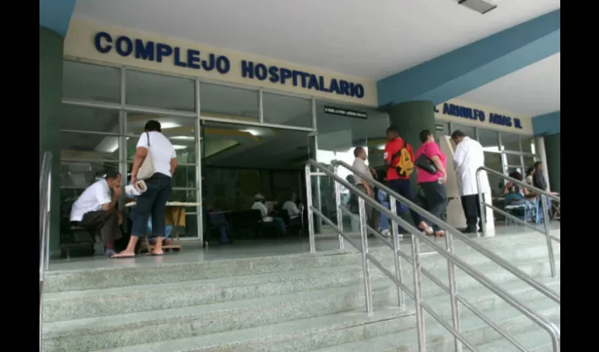 Foto ilustrativa del Complejo hospitalario. 