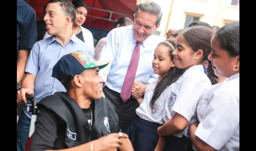 Foto ilustrativa de la participación de los niños. 