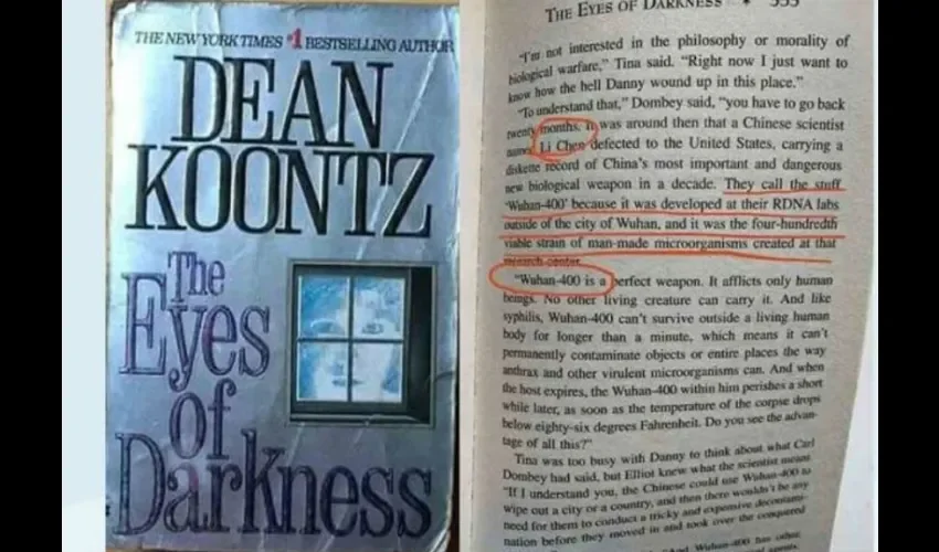 Foto ilustrativa del libro de Dean Koontz. 