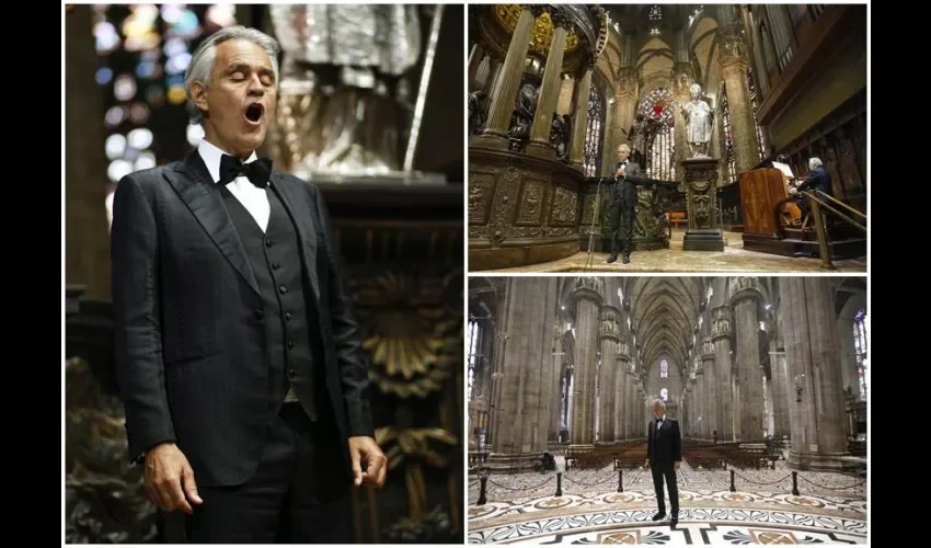 Andrea Bocelli. 