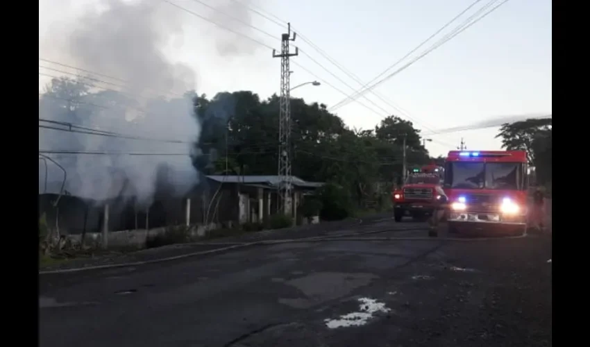 Foto ilustrativa del incendio. 