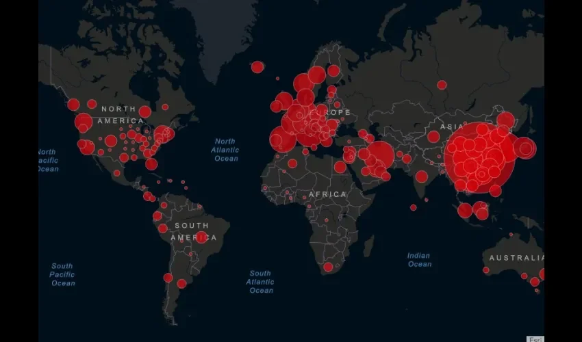 Foto ilustrativa de casos en el mundo. 