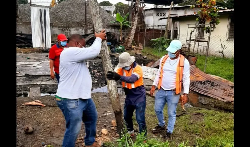 Foto ilustrativa del personal en el área. 