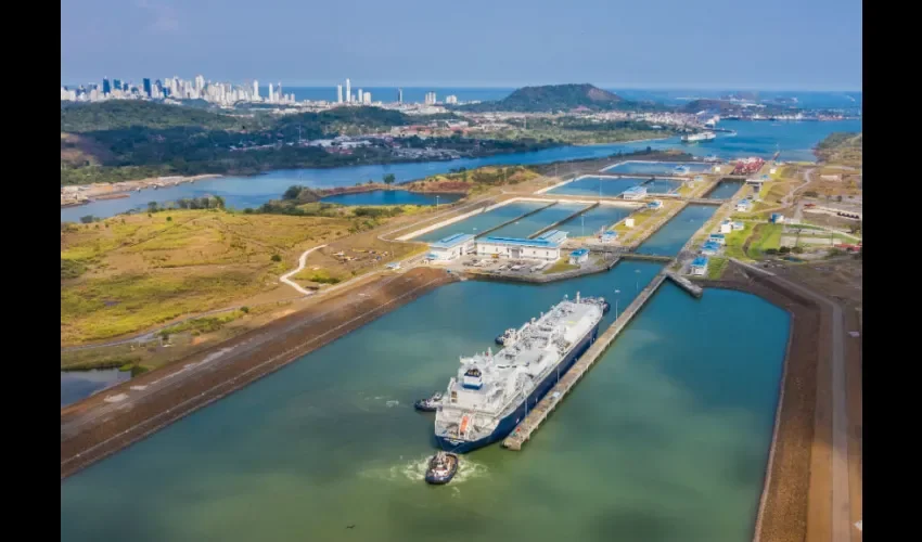 Canal de Panamá. 