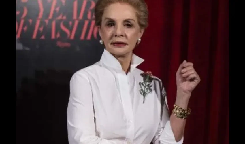 Foto ilustrativa de Carolina Herrera. 