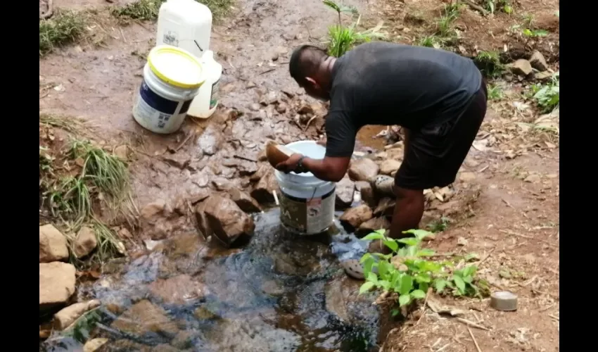 Foto ilustrativa de los problemas con el  agua.  