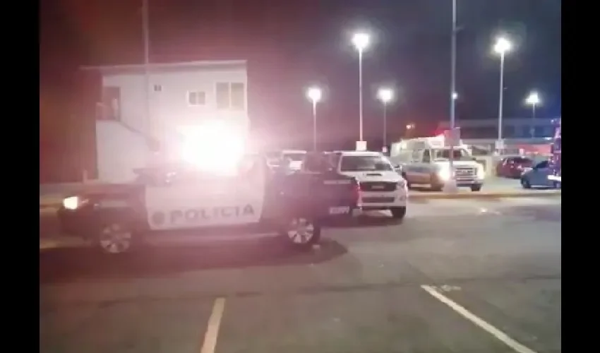 Estacionamiento donde ocurrió el hecho. 