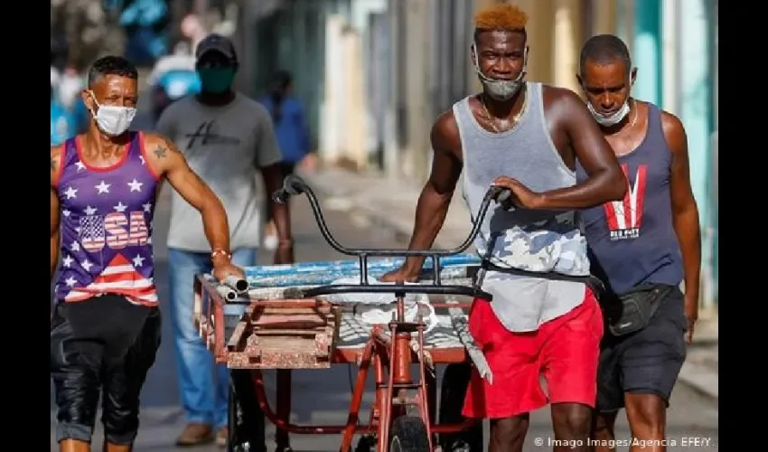 Foto ilustrativa de cubanos. 