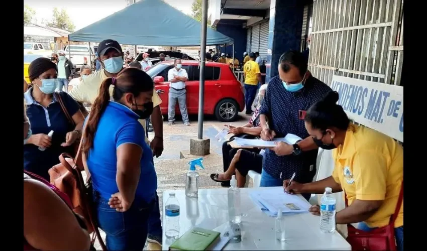 Se cumplió con las medidas de bioseguridad exigida por el Ministerio de Salud. Foto: Melquiades Vásquez. 