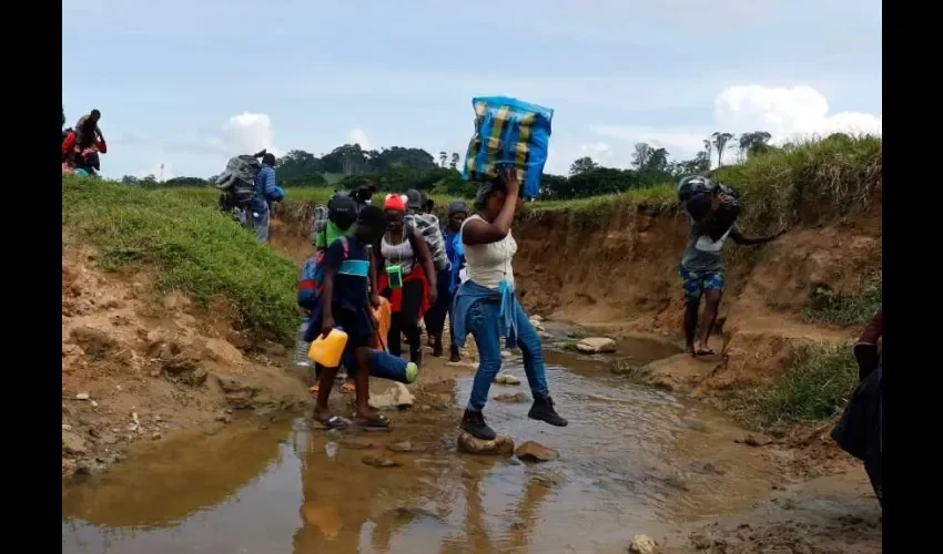 Foto ilustrativa de migrantes. EFE. 