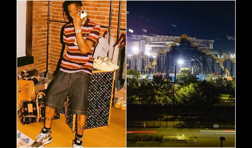 Fotos: @travisscott/EFE.