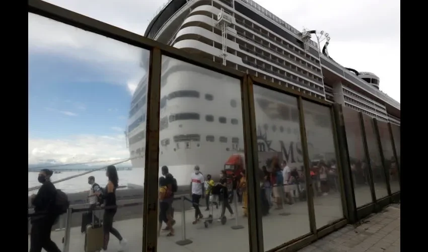 Foto ilustrativa de un crucero en Brasil. 