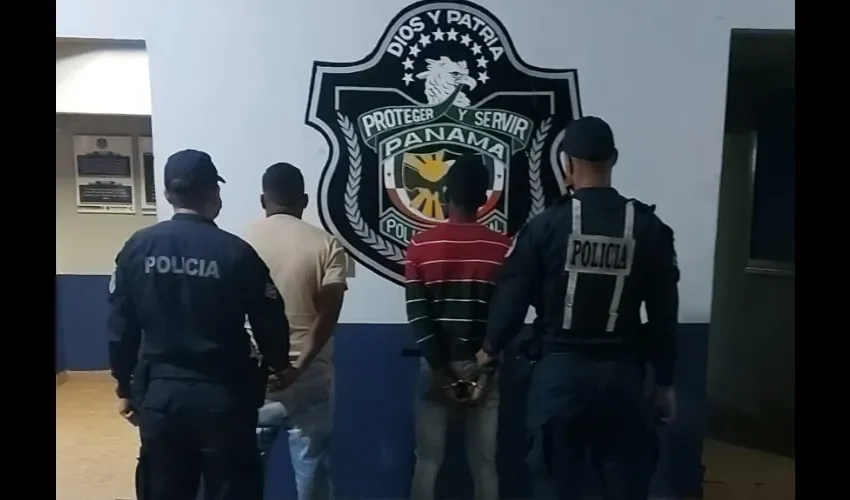 Foto ilustrativa de la detención. 