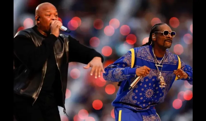 Dre y Snoop Dogg. Foto: EFE. 