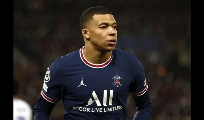 Foto ilustrativa de Mbappé. 