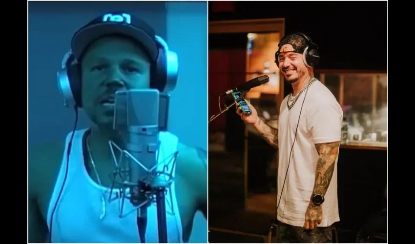 Residente y J Balvin.