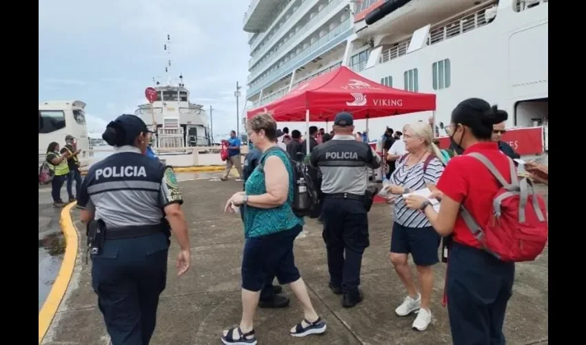 Esperan tener un buen paseo por Panamá. 