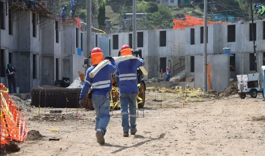 Avanza el proyecto de construcción. 