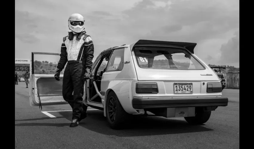 Antonio Roquer, piloto nacional de la categoría Turismo Nacional. Foto/Cortesía